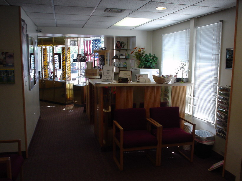 Interior of Freed Vision Center